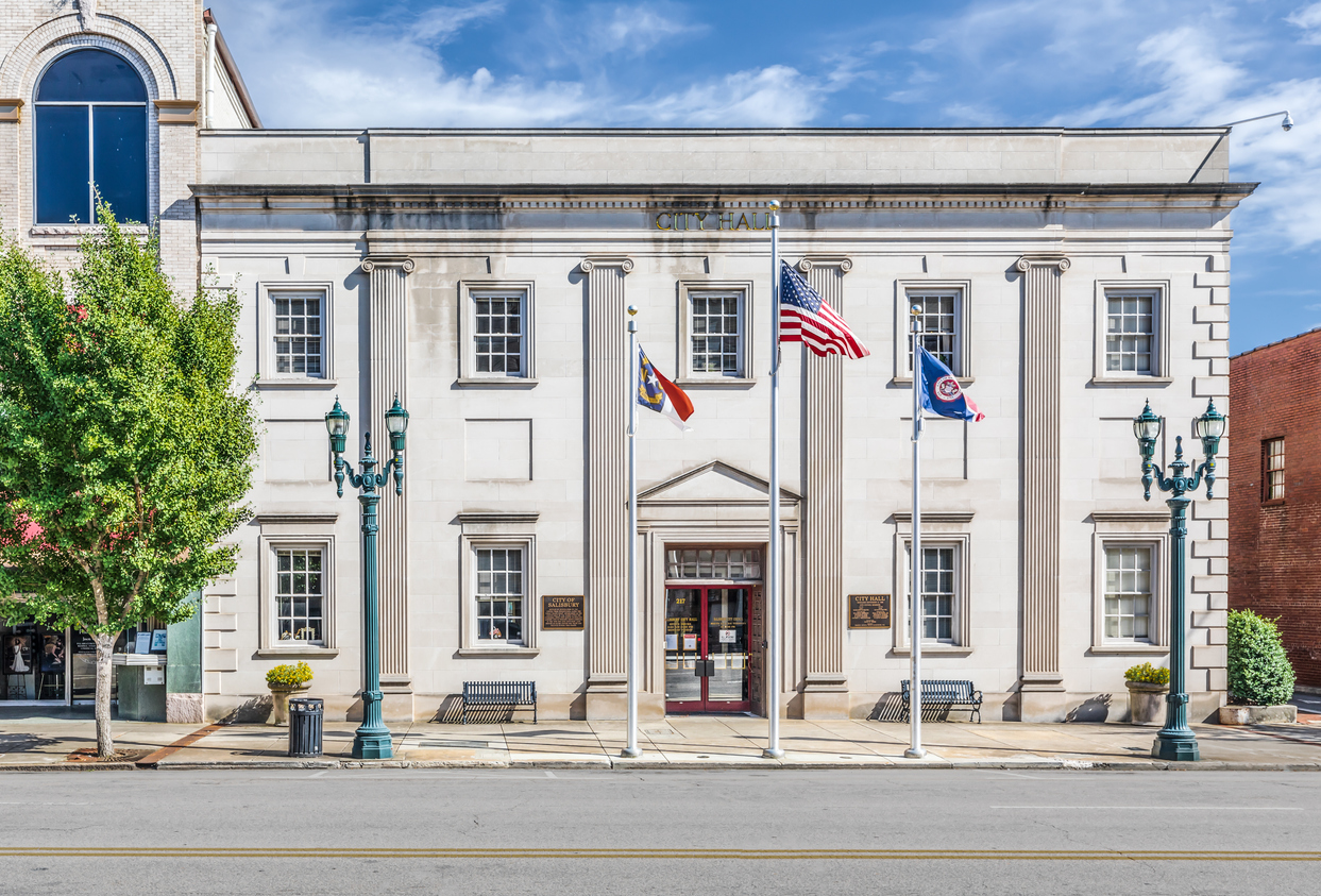 Panoramic Image of Salisbury, NC